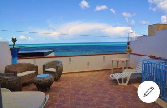 Casa L'Eco Del Mare Alcamo Marina Villa Bagian luar foto